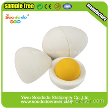 Egg 3D gum set, promotie briefpapier gum groep set